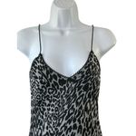 Garage  Black and White Leopard Print Slip Dress Size Small Photo 1