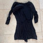 BB Dakota Like New 3/4 Sleeve Black Romper Sz 4 Photo 0