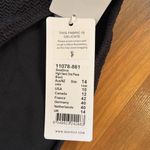 Seafolly ‎ textured black swimsuit lace up shelf bra classic 10 bathing suit Photo 2