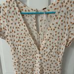 Free People Mia Empire-Waist Jumpsuit in Ivory Photo 4