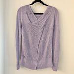 Lululemon Cashmere Blend Sunset Savasana Pullover II in Heathered Lilac Size 2/4 Photo 8