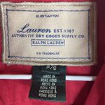 Lauren Ralph Lauren Women’s Red Trucker Jacket Size Petite Small Photo 2