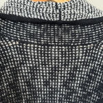 Eileen Fisher Open Front Knit Cardigan Sweater Women Medium Black Organic Cotton Photo 9