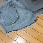 AGOLDE Parker Style Button Fly Denim Jean Shorts Size 30 Photo 5