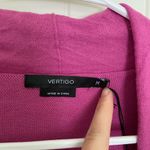 Vertigo Paris NEW Vertigo‎ women’s pink long belted cardigan sweater soft knit relaxed medium Photo 3