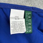 Ralph Lauren Lauren  NWT Blue High-Cut Bikini Swim Bottoms Size 16 Resort Cruise Photo 3