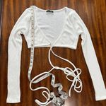 PaperMoon  Crop Top‎ White - Size S. Photo 5