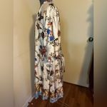 ZARA ITALIAN FABRIC Long Cardigan Kardigan Kimono Bunga Wanita M/L Photo 9