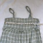 Show Me Your Mumu  Dress Womens Size Small Mini Green Gingham Flowy Neutral Photo 4