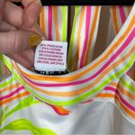 Gretchen Scott Designs Jersey Isosceles Dress Iconic Iris Size Medium Pink Photo 2