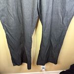 Lane Bryant  Plus Size 28 Charcoal Pleated Wide Leg Trousers Pockets‎ Office Photo 4