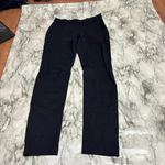 Jil Sander  Made in a Italy Viscose Blend Navy Blue skinny  trouser pants 34 / 4 Photo 5