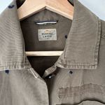 Marine layer  Dusty Olive Gracey Embroidered Chore Utility Jacket Women’s Size XS Photo 3