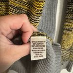 Vintage Havana  Black Gray Yellow Gold Sweater Mizzou Game Day Photo 4