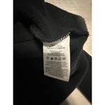 Nike Quarter Zip Sweatshirt Women's Size Medium Black Athleisure Active Cropped Photo 4