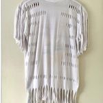 Dosett Tees 1980s Coco Cay Graphic Coverup Sz XL White Photo 2