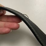 Fossil Vintage  Purse Crossbody Leather Pockets Buckle Adjustable Black Bronze Photo 14