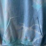 Gildan Blue Medium Tie-Dye Women’s Sweater Photo 2
