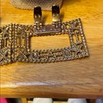 Vintage Black and Gold Shoe Clips Photo 6