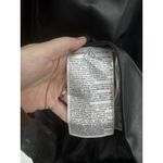 ZARA Faux Vegan Leather Blazer Women XS Black Grunge Skater Whimsigoth Academia Photo 5