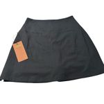 Girlfriend Collective  Size M Alice High Rise Performance Skirt Skort Black NWT Photo 1