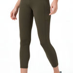 Lululemon  Womens‎ Invigorate High Rise Tight 25" Active Leggings 6 Dark Olive Photo 0