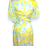 Suboo satin wrap yellow dress size Xs nwt Photo 3