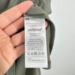 Edikted Javi Cowl Neck Top Olive Green Fitted Short Sleeve Women's Size Medium Photo 5