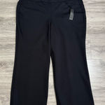 Lane Bryant New  Women Pull On Ponte Classic Stretchy Trouser Black  22/24 Short Photo 0