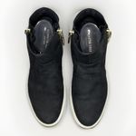 Kenneth Cole  Women Black High Top Kiera Almond Leather Athletic Sneakers Size 8 Photo 5