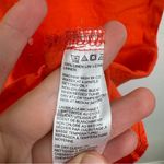 Pure Navy Linen Sleeveless Midi Dress Size Large Orange Photo 3