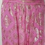 Ramy Brook NWT  Reina Ruched Metallic Jacquard Mini Dress Size 6 Photo 9