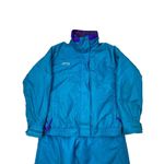 Columbia Vintage 80's Sportswear Co Interchange Ski Snow Suit Womens Large Teal Photo 1
