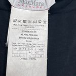 Max Mara  Leisure Jersey Pull On Straight Cut Trousers Blue Womens L Photo 5