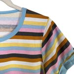 Anthropologie t.la  Womens Sz XS Charmer Ringer Tee Striped T Shirt Casual Colors Photo 3