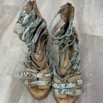 FreeBird Turquoise Casandra Sandal Bootie Size 7 Tan Photo 2