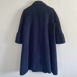Kate Spade Olina Navy Blue Wool Coat Photo 3