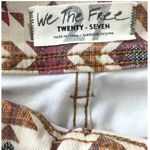 Free People Wild Child Printed Aztec High Waist Rise Skinny Jeans 27 X 28 NWT Photo 5