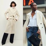 Veronica Beard Della Wool Dickey Coat in Ivory XS Photo 1