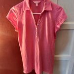 Lilly Pulitzer  Women’s Pink Polo Shirt Photo 4
