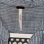 Free People  Navy and White Striped Dress size small Photo 3
