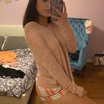 Helmut Lang Irregular Silk Sweater in pink Photo 4