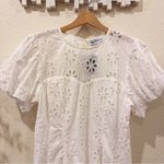 En Saison Adina Lace Mini Dress in White Size Small NWT Photo 2