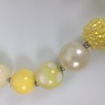 Tinker Bell Chunky‎ Bead Necklace Bubble Bead Photo 2
