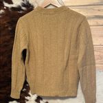 Vintage Jockey Wool Mustard Sweater Size Medium Tan Photo 3