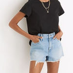 Madewell The Perfect Jean Short in Hedrick Wash- Size 28 Photo 0