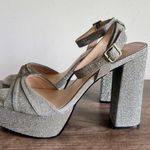 Nina Dorcas Steel Luna Shine Women's Platform Sandal Size 9.5 #B1409 Photo 4