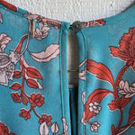 MISA Los Angeles  NWOT Camila Talitha Paisley Mini Dress Long Sleeve Blue Size S Photo 9