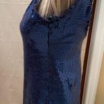 Urban Outfitters Behavior Blue Sequin Sleeveless Tank Top Photo 1