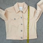Avec Les Filles  Denim Jacket Peach Ecru 2 Photo 9